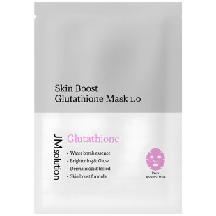 Тканинна маска для обличчя з глутатіоном JM Solution Skin Boost Glutathione Mask 1.0